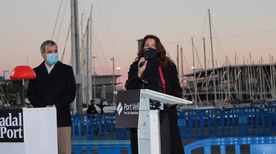 Ya es navidad en el Port de Barcelona