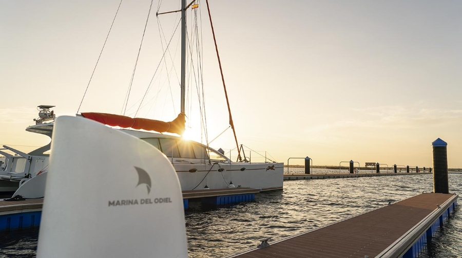 Marina del Odiel inaugura su dársena norte en el Puerto de Huelva