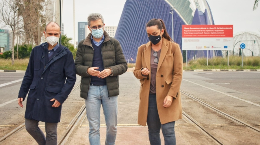 La nueva l&iacute;nea del tranv&iacute;a conectar&aacute; el centro de Valencia con la fachada mar&iacute;tima
