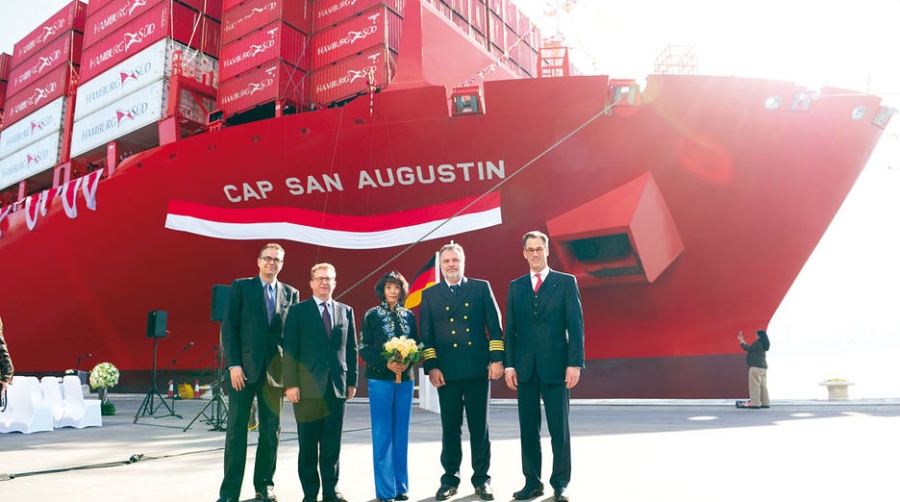Hamburg S&uuml;d bautiza uno de los buques con mayor capacidad para &quot;reefer&quot;