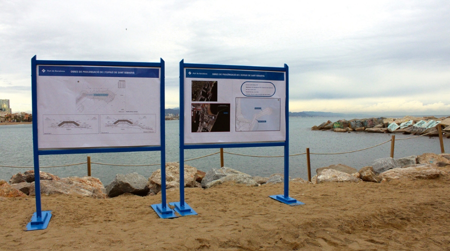 Port de Barcelona combate el cambio clim&aacute;tico con la ampliaci&oacute;n del espig&oacute;n de Sant Sebasti&agrave;