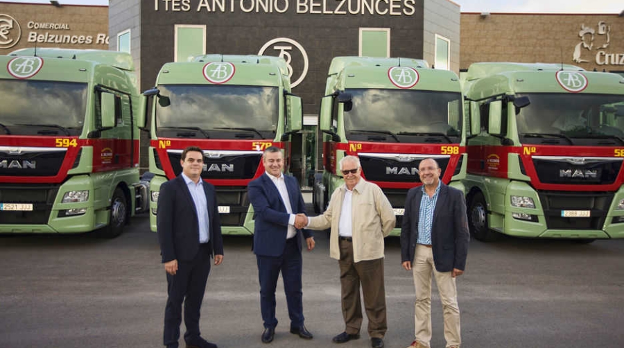 Belzunces incorpora 25 tractoras MAN&nbsp;