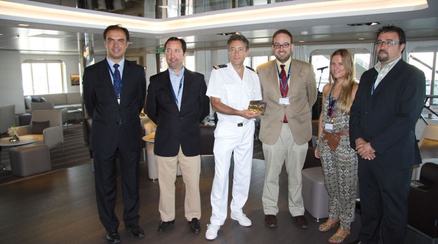 El crucero "Le Soleal" escala en los puertos de Barcelona y Valencia consignado por Transcoma