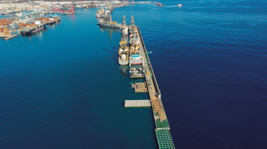 El Gobierno autoriza 45,3 millones para un nuevo muelle en el puerto de Las Palmas