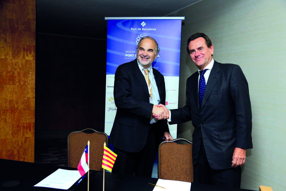 Los puertos de Barcelona y San Antonio firman un acuerdo de colaboraci&oacute;n en calidad y nuevas tecnolog&iacute;as