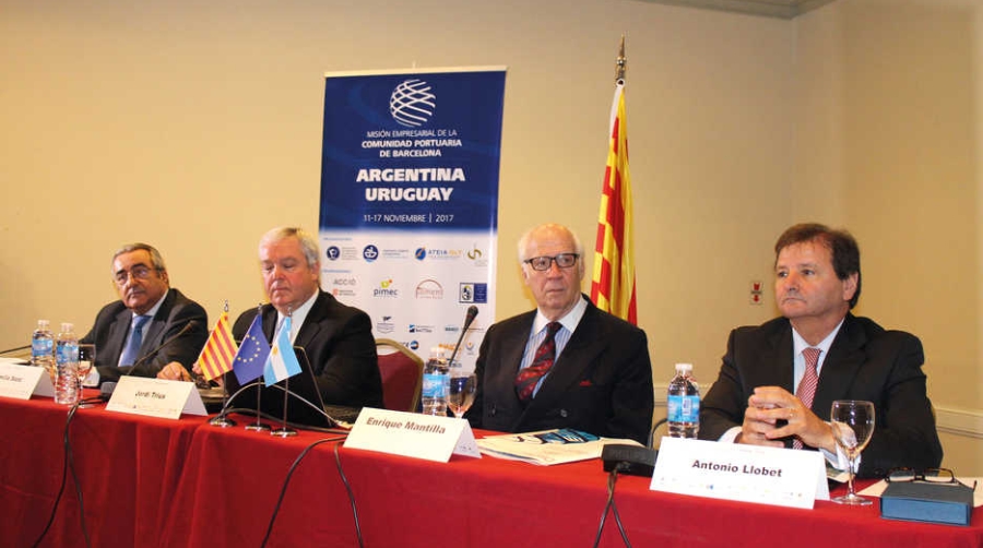 Barcelona se ofrece al empresariado argentino para ser el hub log&iacute;stico del cono sur en Europa