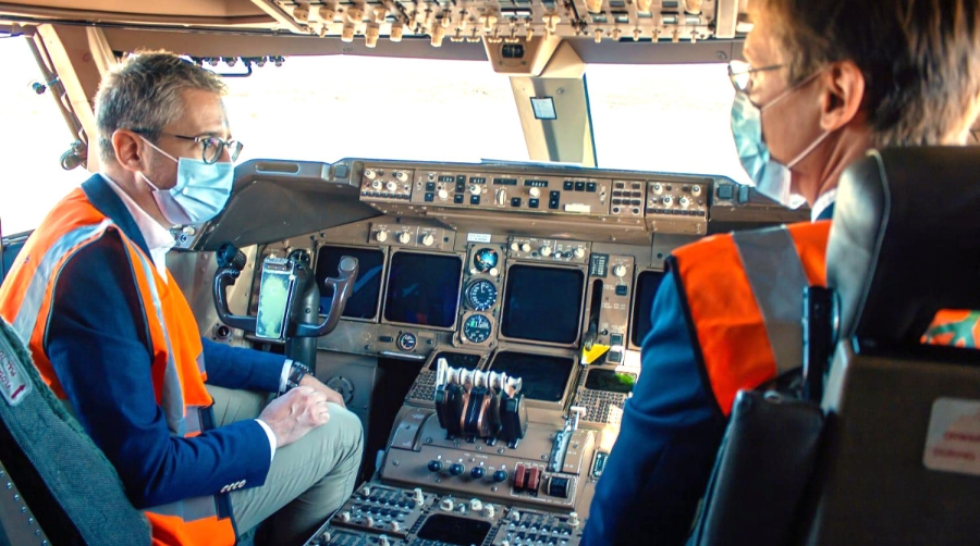 El aeropuerto de Castell&oacute;n recibe el segundo Boeing para su desmontaje