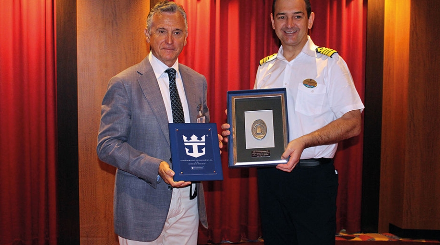 El &quot;Anthem of the Seas&quot; se estrena en M&aacute;laga