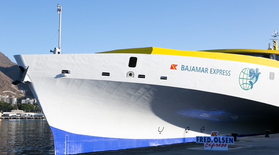 Fred. Olsen Express incorpora el trimar&aacute;n m&aacute;s moderno y r&aacute;pido del mundo a la ruta entre Tenerife y Gran Canaria