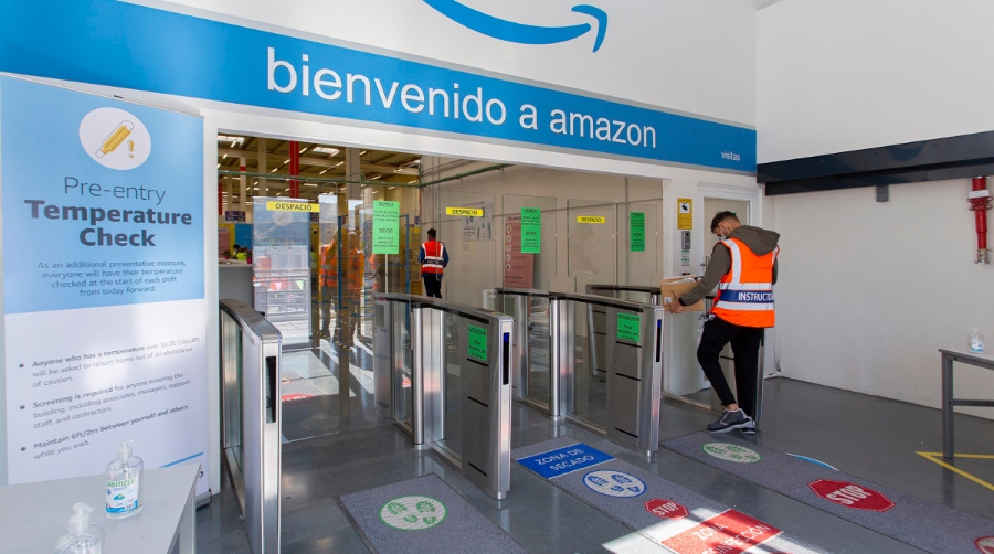 Echa a andar la plataforma log&iacute;stica de Amazon en Alcal&aacute; de Henares