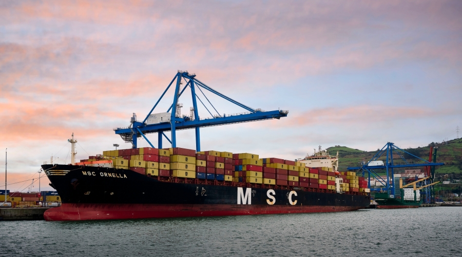 El nuevo servicio de MSC refuerza la posición de Bilbao como hub estratégico.
