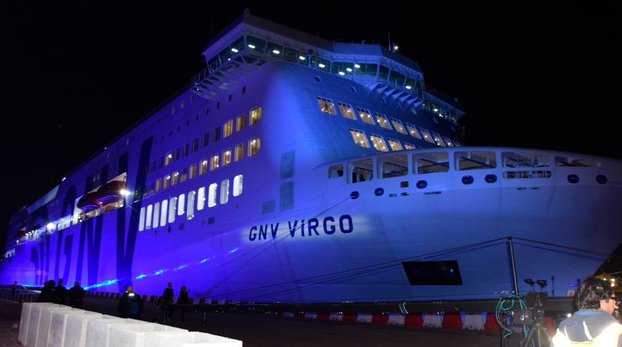 GNV bautiza el “GNV Virgo”, su primer barco de larga distancia con GNL