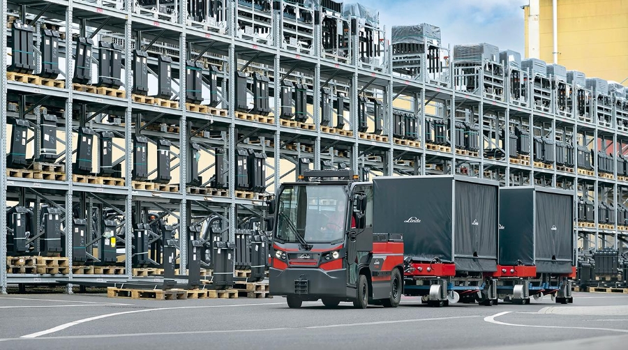 Linde Material Handling amplía su gama de trenes logísticos