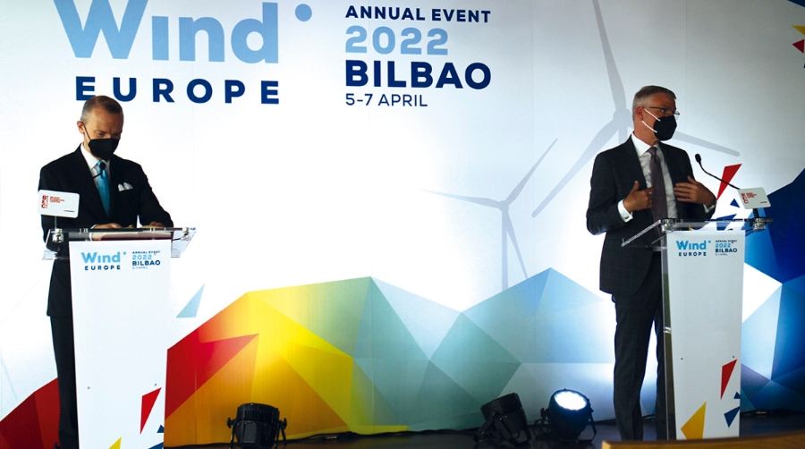 La industria e&oacute;lica reconoce a Bilbao como el &ldquo;lugar perfecto&rdquo; para WindEurope 2022