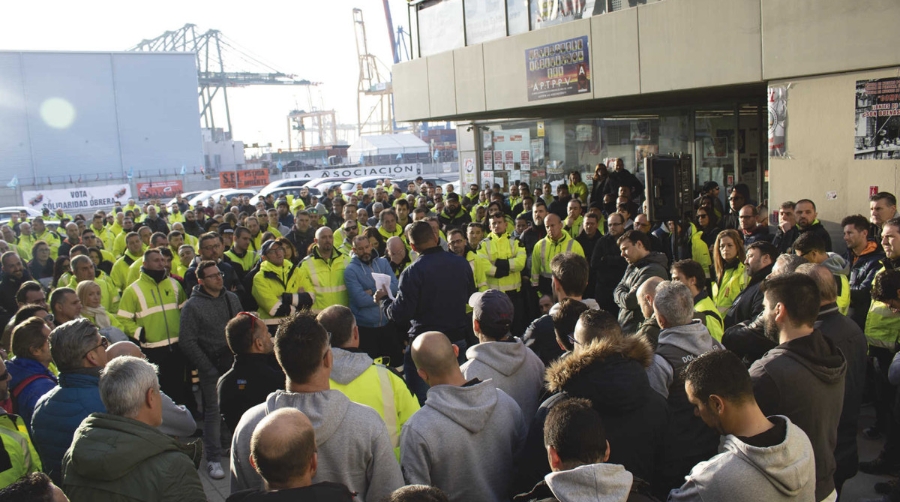 La estiba valenciana afronta con incertidumbre la formaci&oacute;n del comit&eacute; de empresa del CPE