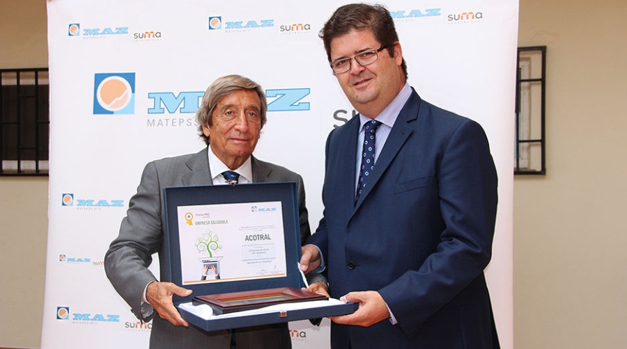 Acotral, galardonada como &quot;Empresa Saludable&quot;