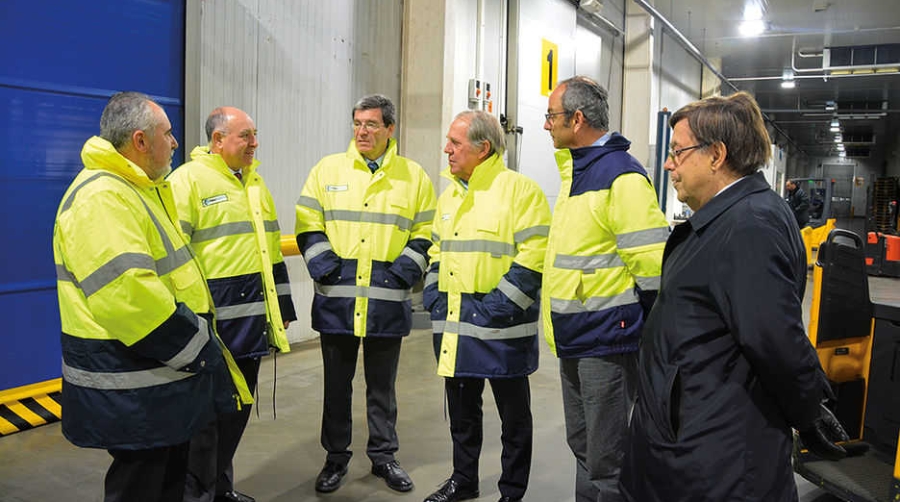 Valenciaport se interesa por el proyecto de expansi&oacute;n de Friopuerto Valencia en el enclave