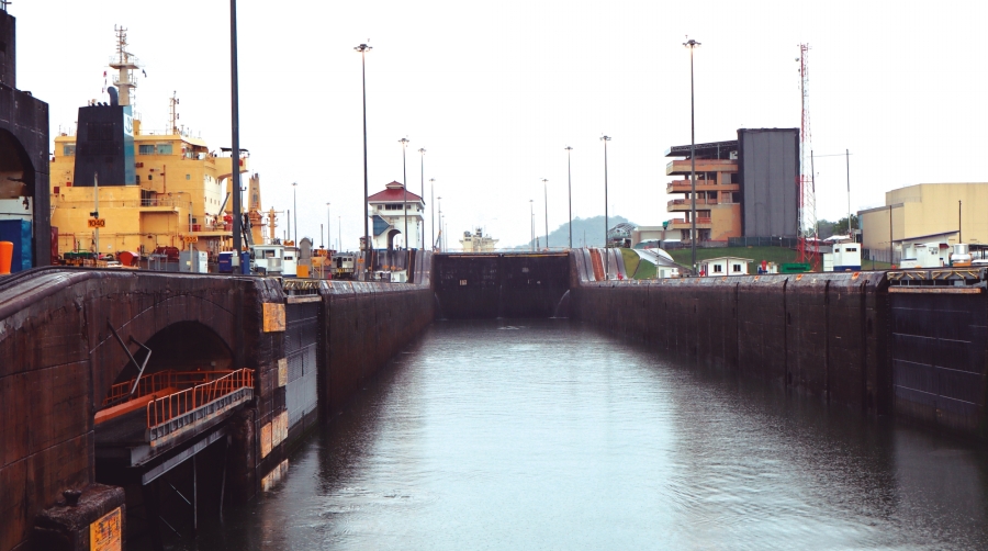Esclusa de Miraflores. Foto J.P.