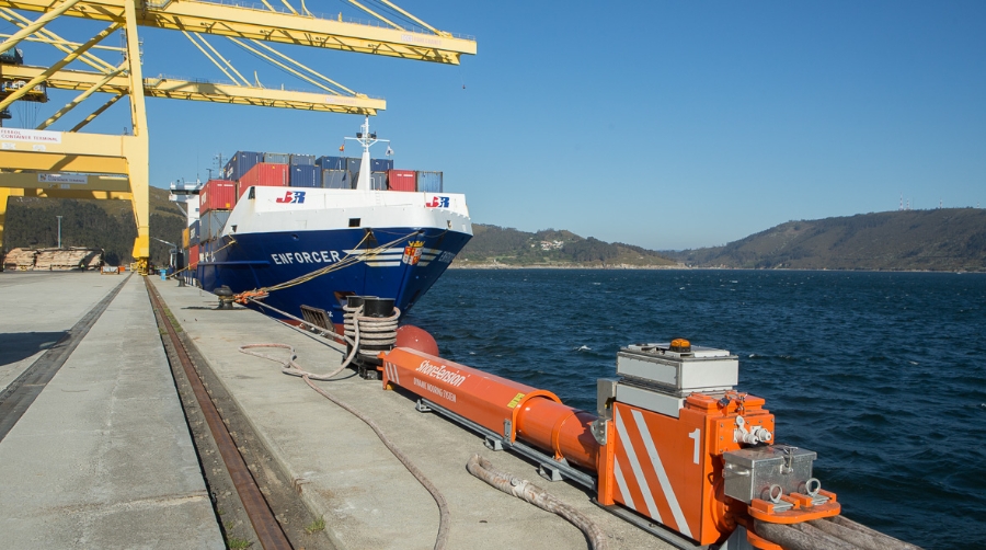 La AP de Ferrol adquiere nuevos sistemas activos de amarre Shore Tension