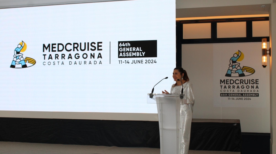 Figen Ayan, presidenta de MedCruise. Foto M.V.