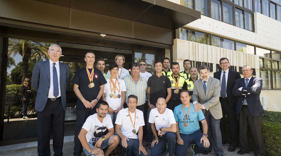La Polic&iacute;a Portuaria del puerto de Huelva, medallista en los VI Juegos Europeos de Polic&iacute;as y Bomberos