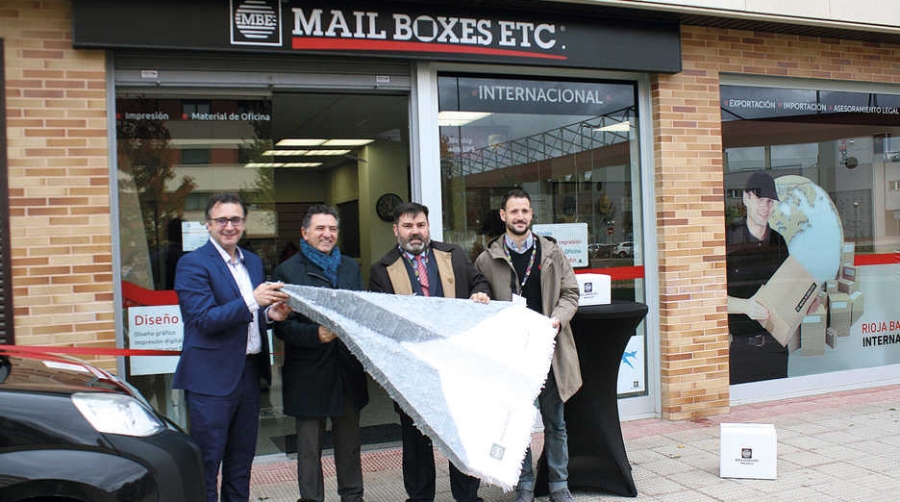 Rioja Baja Internacional abre un centro Mail Boxes Etc en Logro&ntilde;o