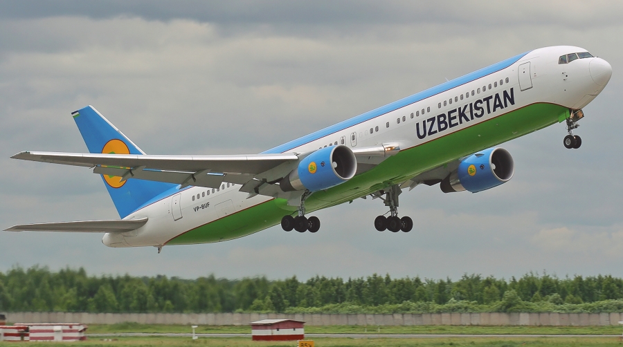 Se espera que Uzbekistan introduzca durante los meses de veranos aviones B-787, con mayor capacidad de carga.