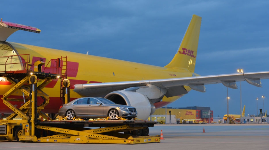 DHL transporta el nuevo Mercedes Clase-S