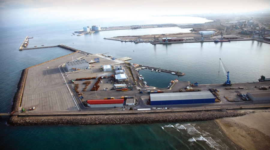 El tr&aacute;fico de productos sider&uacute;gicos en el Puerto de Sagunto cae a los niveles de 1999