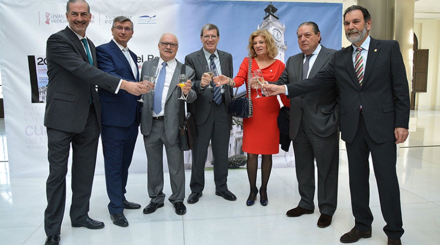 La Comunidad Portuaria valenciana celebra los cien a&ntilde;os de historia del Edificio del Reloj