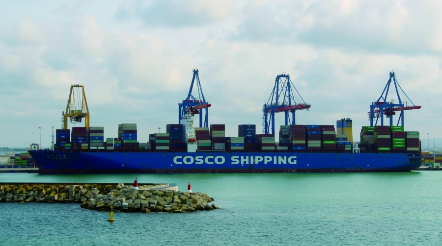 La rotación de puertos del servicio AEU6 es: Algeciras - Singapur - Qingdao - Shanghai - Ningbo - Yantian.