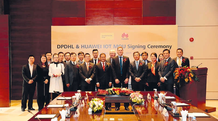 Deutsche Post DHL y Huawei se al&iacute;an para aplicar el Internet de las Cosas a la log&iacute;stica