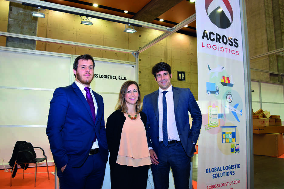 Across Logistics promociona su servicio integral de log&iacute;stica en la feria ENCAJA