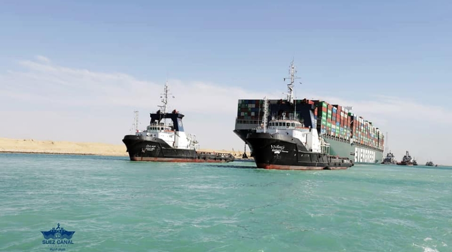 Liberado el Canal de Suez