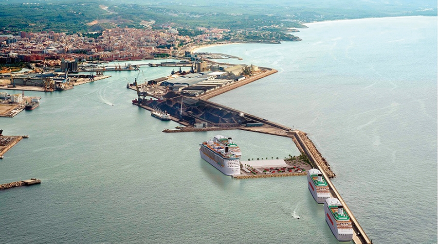 El Port de Tarragona disminuye la actividad de sus obras