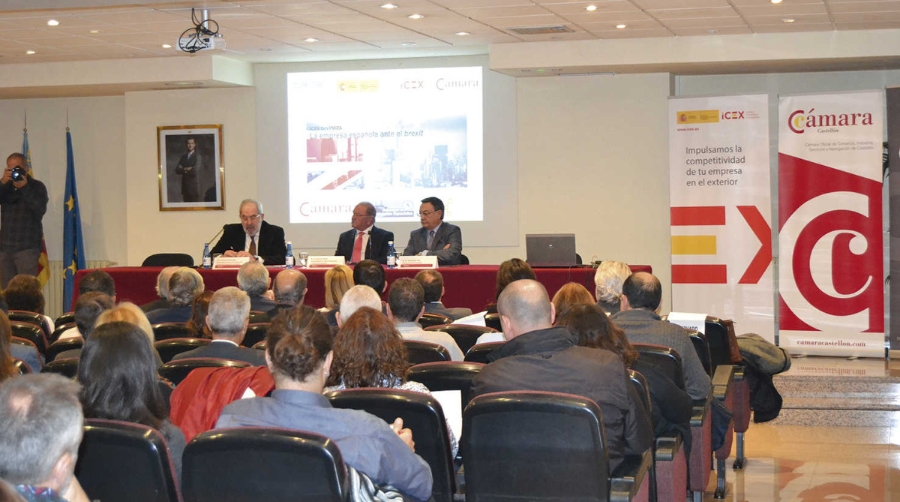 C&aacute;mara Castell&oacute;n acoge una jornada sobre la empresa espa&ntilde;ola ante el Brexit