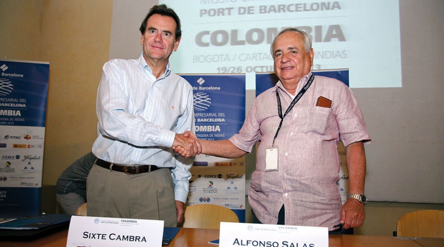 Los puertos de Barcelona y Cartagena trabajar&aacute;n juntos para ser m&aacute;s competitivos
