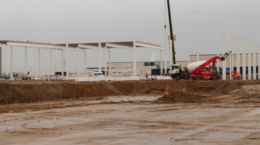 Las obras de G-Park Pinto finalizarán en cuatro meses. Foto B.C.