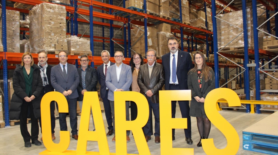 La Fundación Cares se traslada a El Prat en un nuevo almacén de 5.000 metros cuadrados