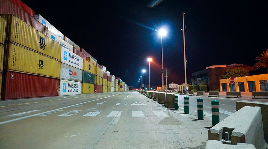 Noatum CTV prueba el Sistema de Iluminaci&oacute;n Din&aacute;mica creado en el proyecto Sea Terminals