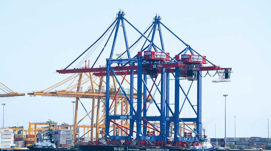 Noatum avanza en su plan de actualizaci&oacute;n en Valencia con la llegada de dos nuevas gr&uacute;as