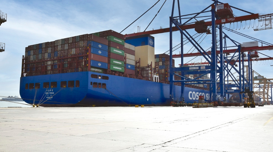 Los fletes entre Valenciaport y Asia dan un respiro en noviembre