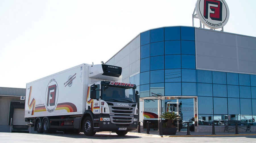 Transportes Fuentes incorpora un nuevo cami&oacute;n a su servicio en la zona Levante