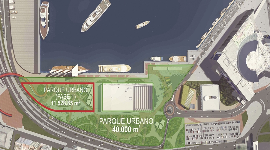 Las Palmas ultima las obras de la 1º fase del futuro parque urbano