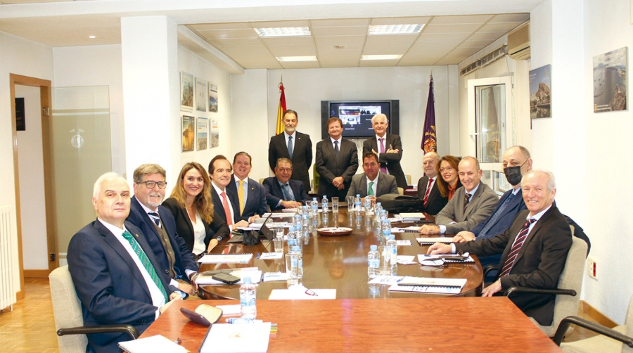 El Consejo General de Agentes de Aduanas se reuni&oacute; ayer en su sede central en Madrid. Foto B.C.