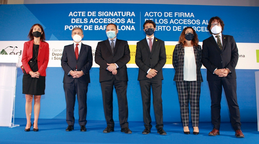 Accesos al Port de Barcelona:un paso m&aacute;s cerca