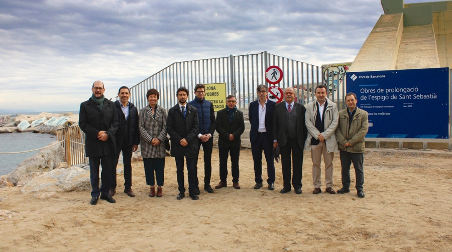 Port de Barcelona combate el cambio clim&aacute;tico con la ampliaci&oacute;n del espig&oacute;n de Sant Sebasti&agrave;