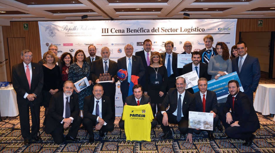 El sector log&iacute;stico se vuelca en su Cena Ben&eacute;fica