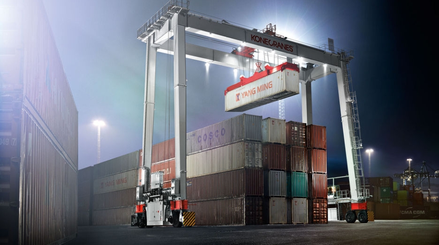 Konecranes presenta un nuevo modelo de RTG