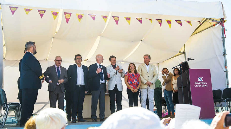 Fred Olsen celebra su 170 aniversario en el Puerto de C&aacute;diz
